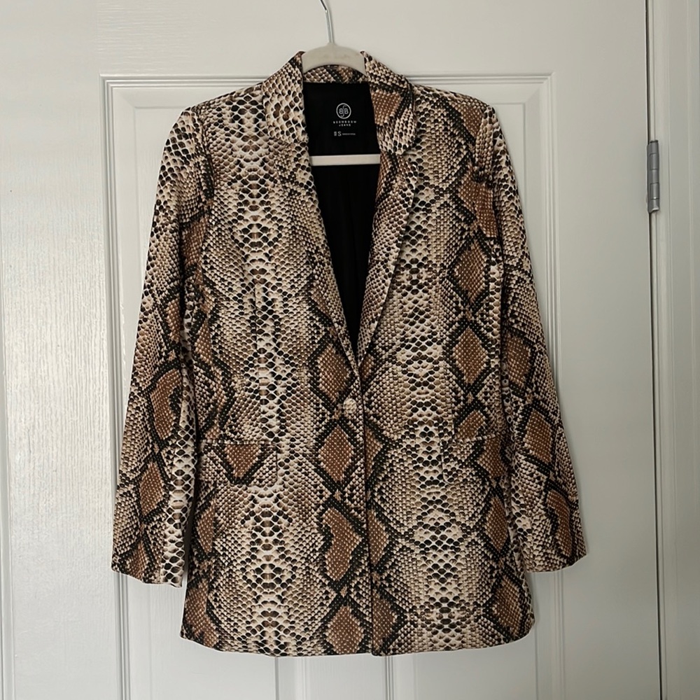 Snakeprint Blazer